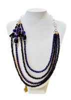 Collana Laura Bellini Donna in Argento Onice GRAGLBAMEONI - GRAGLBAMEONI